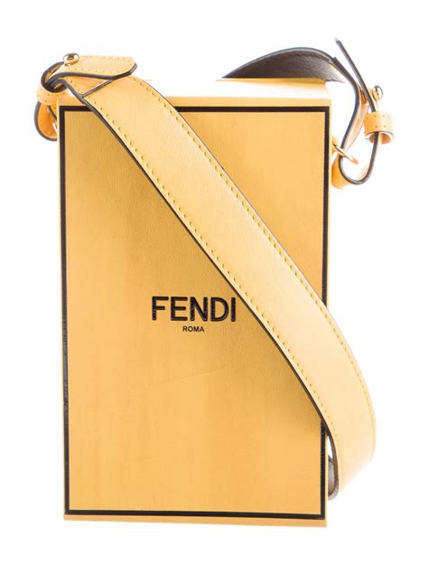 fendi vertical box bag